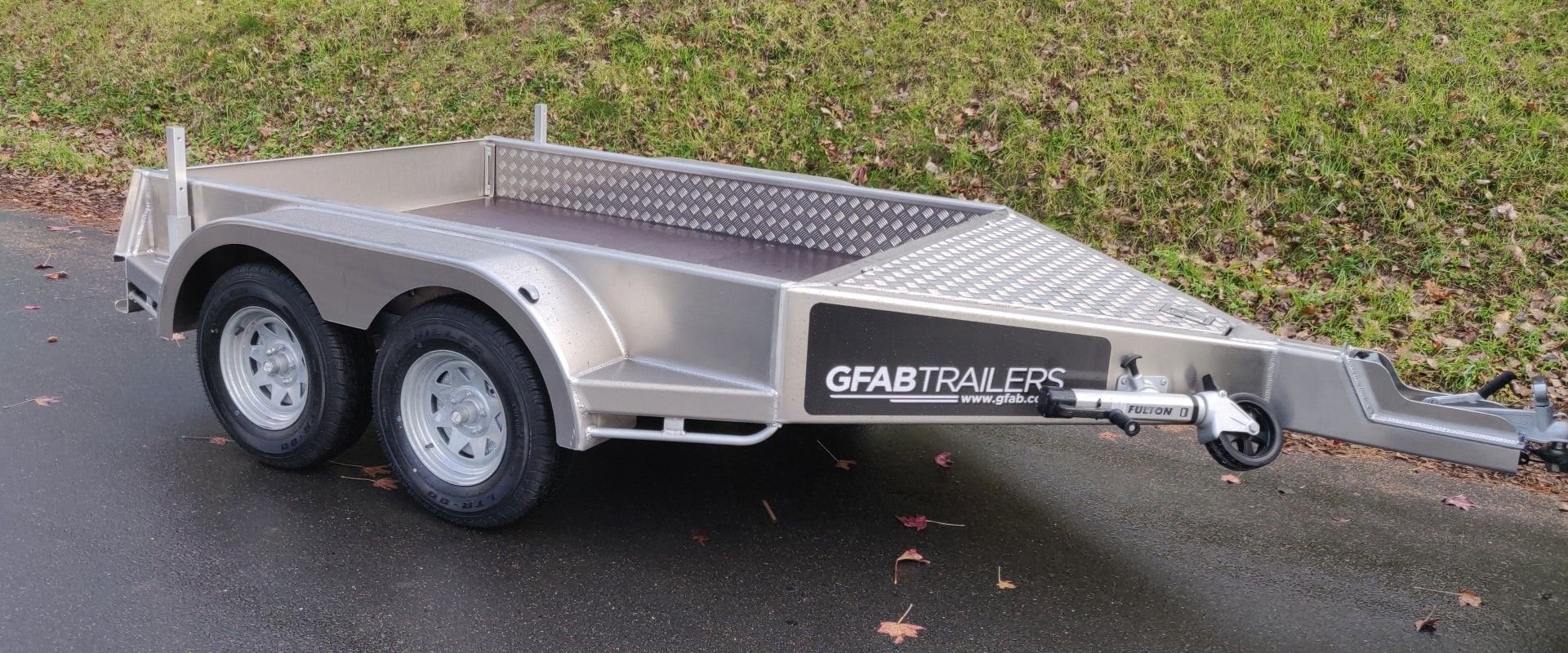 GFAB Trailers - 2500x1700 Alloy Scissor Lift Trailer - 3500 GVM, 490kg - New Plymouth Delivery